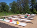 Mini-golf courts and shapes